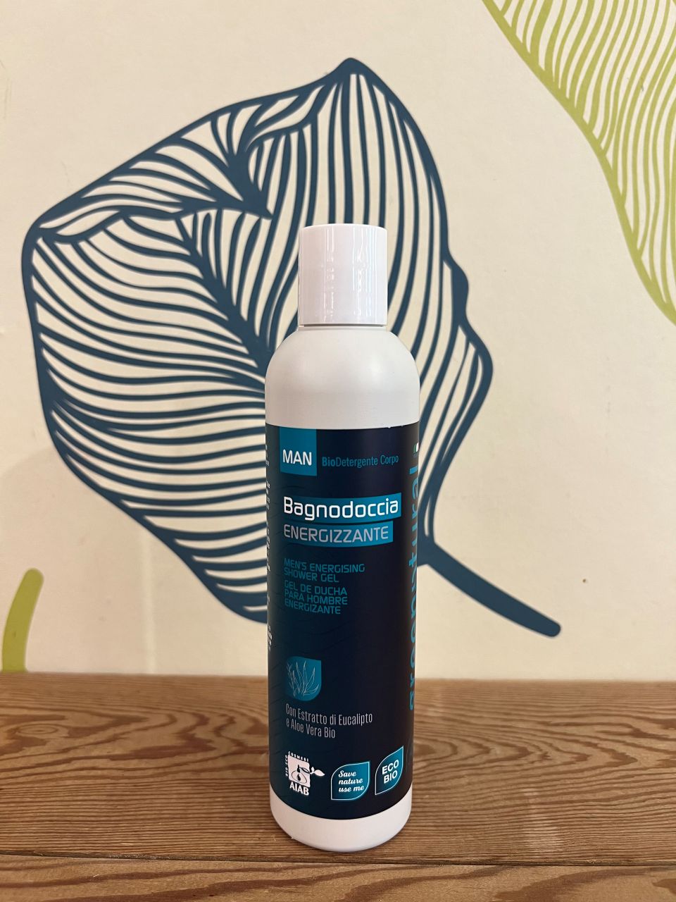 Bagnodoccia energizzante uomo - Greenatural